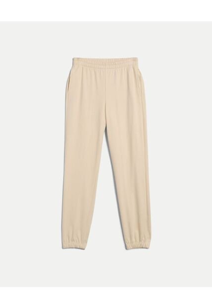 Pantalón Para Mujer Jogger Color Crema Marca Atmos #31070080