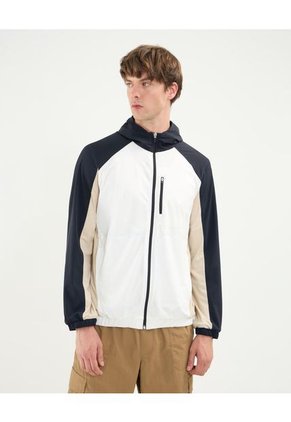 Chaqueta Para Hombre Deportiva Color Marfil Marca Atmos #32080040