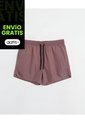 Pantaloneta De Baño Con Cordón  Para Hombre Lila Atmos de Atmos