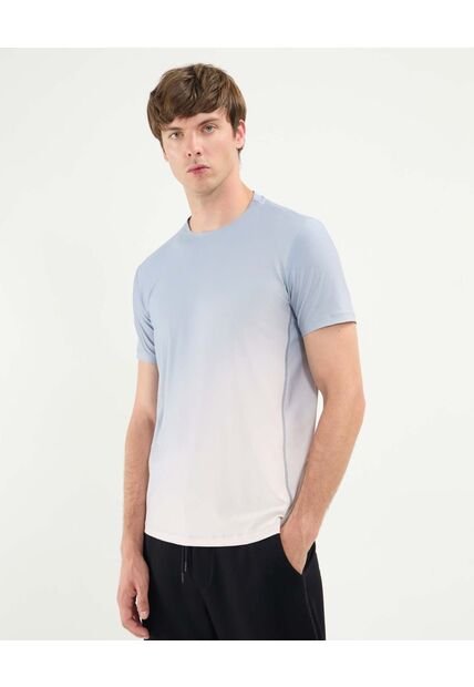 Camiseta Para Hombre Manga Corta Cuello Redondo Color Beige Marca Atmos #32090197