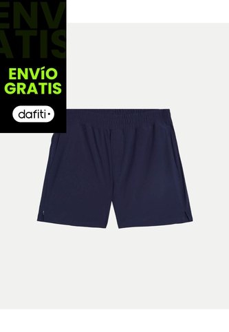 Bermuda  Para Hombre Deportiva Corto Color Azul Marca Atmos #32100169 Atmos