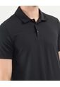 Polo Para Hombre Cuello Maquina Con Bolsillo Color Negro Marca Atmos #32110005 de Atmos