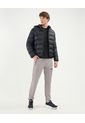 Chaqueta Para Hombre Acolchada Color Negro Marca Atmos #32080022 de Atmos