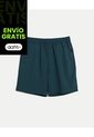 Bermuda  Para Hombre Deportiva Largo Color Verde Marca Atmos #32100178 de Atmos