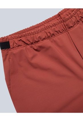 Bermuda Para Hombre Deportiva Largo Color Terracota Marca Atmos #32100070