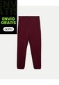 Jogger Básico Comfort Plush  Para Hombre Vino Atmos de Atmos