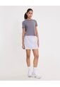 Falda Para Mujer Corto Color Gris Marca Atmos #31140025 de Atmos