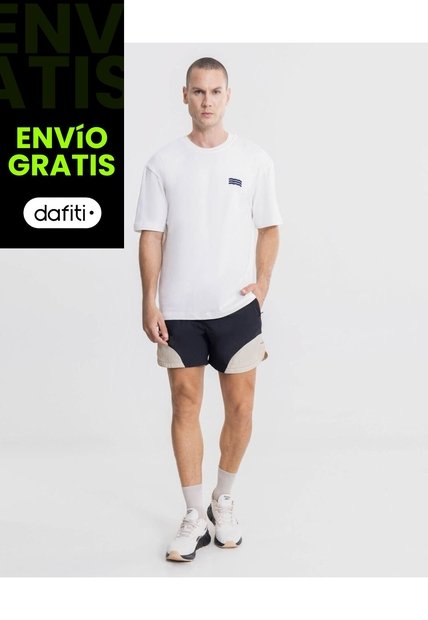 Bermuda  Para Hombre Deportiva Corto Color Negro Marca Atmos #32100148