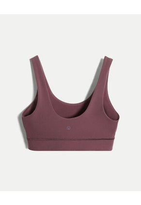 Top Para Mujer Soporte Medio Color Morado Marca Atmos #31220187