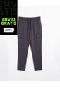 Jogger Cargo Básico Muji  Para Hombre Gris Atmos de Atmos