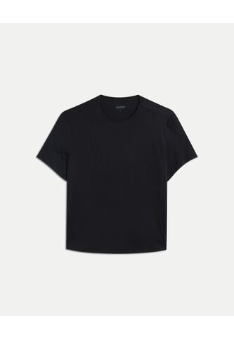 Camiseta Para Mujer Manga Corta Cuello Redondo Color Negro Marca Atmos #31090309 Atmos