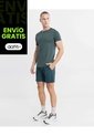 Bermuda  Para Hombre Biker Interno Largo Color Verde Marca Atmos #32100146 de Atmos