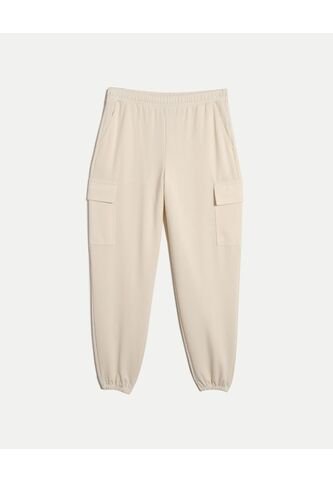 Pantalón Para Mujer Jogger Cargo Color Crema Marca Atmos #31070090 Atmos
