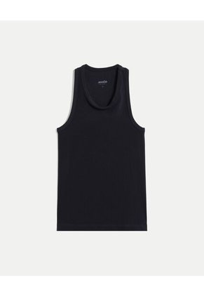 Camiseta Para Mujer Manga Sisa Tank Top Color Negro Marca Atmos #31090334