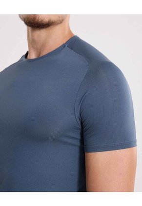 Camiseta Para Hombre Manga Corta Cuello Redondo Color Gris Marca Atmos #32090242