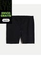 Bermuda Básica Plush  Para Hombre Negro Atmos de Atmos