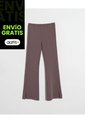 Pantalón Flare Plush De Movimiento Para Mujer  Deportiva  Color Morado Marca Atmos de Atmos