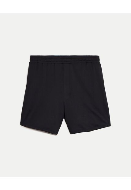 Bermuda  Para Hombre Deportiva Largo Color Negro Marca Atmos #32100159