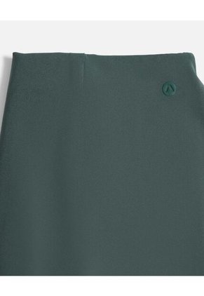 Falda  Para Mujer Medio Color Verde Marca Atmos #31140033