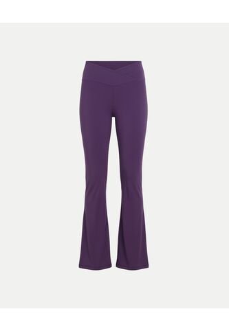 Leggins  Para Mujer Largo Color Purpura Marca Atmos #31230129 Atmos