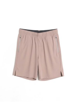 Bermuda Para Hombre Deportiva Largo Color Café Marca Atmos #32100157