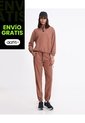 Pantalón Outdoor Básico Para Mujer  Deportiva  Color Café Marca Atmos de Atmos