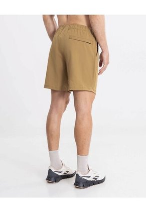 Bermuda  Para Hombre Regular Corto Color Camel Marca Atmos #32100177