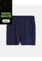 Bermuda  Para Hombre Deportiva Largo Color Azul Marca Atmos #32100151 de Atmos