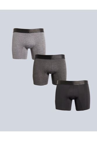 Pantaloncillo Para Hombre Boxer Filete Corto Color Gris Marca Atmos #32000055 Atmos