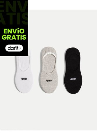 Pack X3 Medias Baleta X3 Para Mujer Surtido Atmos Atmos