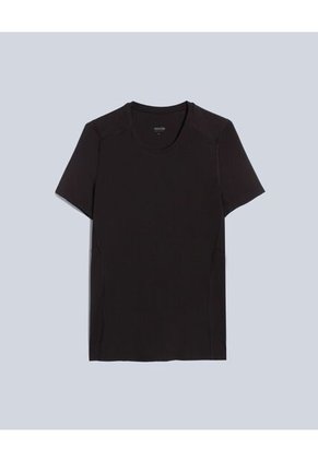 Camiseta Para Mujer Manga Corta Cuello Redondo Color Negro Marca Atmos #31090086