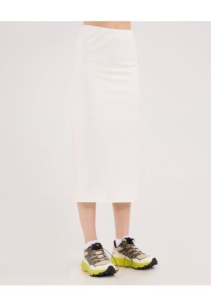 Falda Para Mujer Largo Color Marfil Marca Atmos #31140014