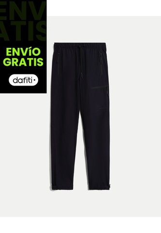 Pantalón Outdoor Básico  Para Hombre Azul Atmos Atmos