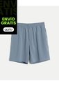 Bermuda Para Hombre Deportiva Largo Color Azul Marca Atmos #32100153 de Atmos