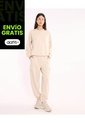 Jogger Cargo Plush Para Mujer  Deportiva  Color Beige Marca Atmos de Atmos