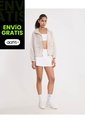 Falda Aerius Con Biker Para Mujer  Deportiva  Color Blanco Marca Atmos de Atmos