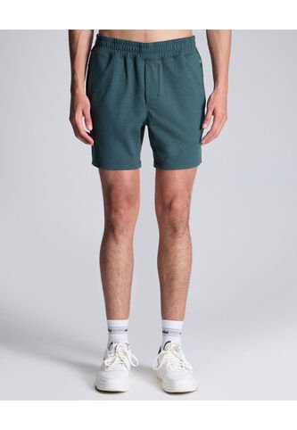 Bermuda Para Hombre Deportiva Largo Color Verde Oscuro Marca Atmos #32100044 Atmos