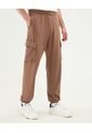 Pantalon Para Hombre Jogger Color Café Claro Marca Atmos #32070066 de Atmos