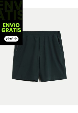 Bermuda Para Hombre Biker Interno Corto Color Verde Marca Atmos #32100131 Atmos