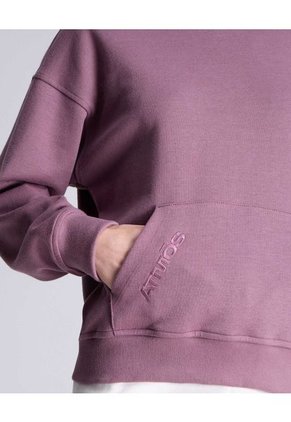 Buzo Para Mujer Hoodie Color Uva Marca Atmos #31060036