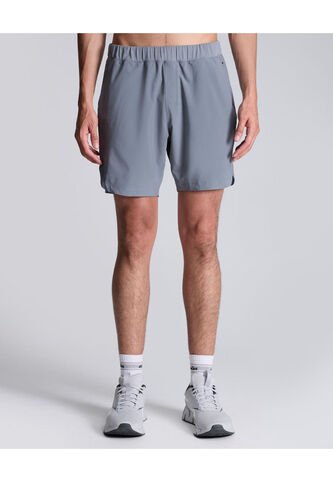 Bermuda Para Hombre Deportiva Largo Color Gris  Marca Atmos #32100090 Atmos