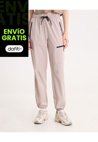 Pantalón Outdoor Básico Para Mujer  Deportiva  Color Marrón Marca Atmos Atmos