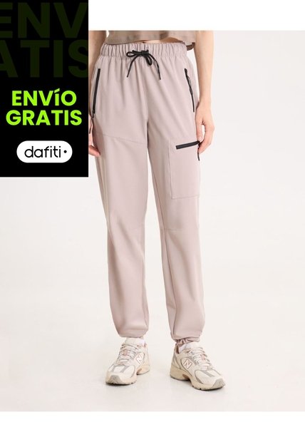 Pantalón Outdoor Básico Para Mujer  Deportiva  Color Marrón Marca Atmos
