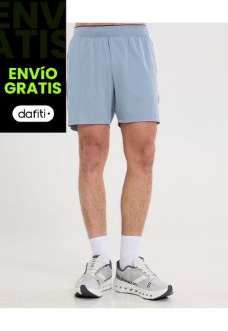 Bermuda Para Hombre Deportiva Corto Color Gris Marca Atmos #32100109 Atmos