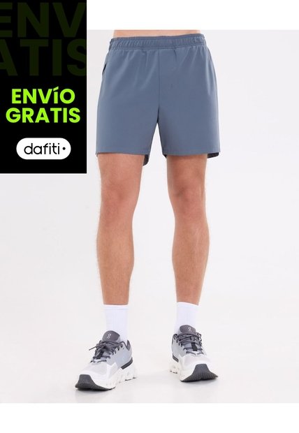 Bermuda Para Hombre Deportiva Corto Color Gris Marca Atmos #32100132
