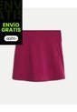 Falda Deportiva Con Biker Aerius Skin Para Mujer  Deportiva  Color Fucsia Marca Atmos de Atmos