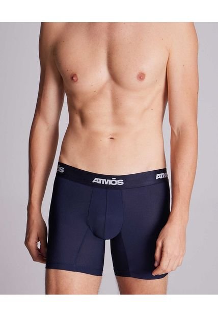 Boxer Para Hombre Filete Color Azul Oscuro Marca Atmos #32000042