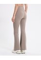 Leggins Flare Pretina Doblada Aerius  Para Mujer Café Atmos de Atmos