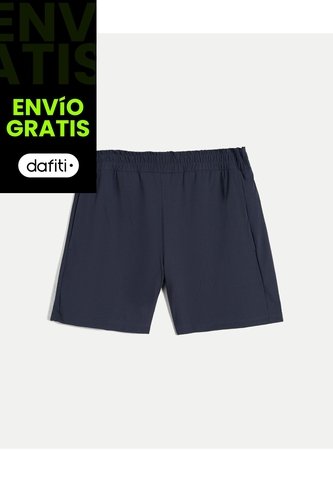Bermuda Para Hombre Deportiva Corto Color Negro Marca Atmos #32100114 Atmos
