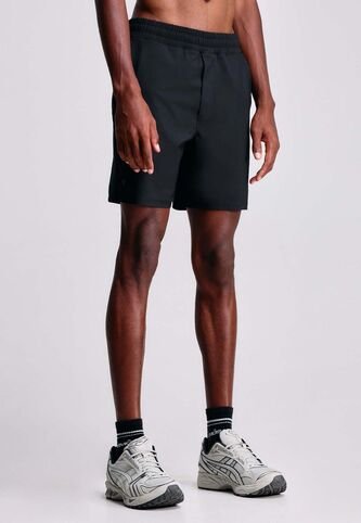 Bermuda Para Hombre Deportiva Largo Color Negro Marca Atmos #32100076 Atmos